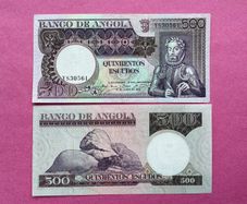 Angola  500 Escudos  1973   ( Uncirculated )pick 107a.