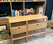 IKEA Nordkisa Bedside Tables (2)