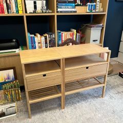 IKEA Nordkisa Bedside Tables (2)