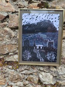 framed poster by Andrii Tuz, 30x40 cm