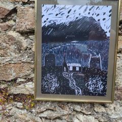 framed poster by Andrii Tuz, 30x40 cm