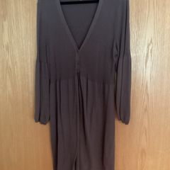 Monsoon Long Tunic Cardigan Purple Size 20