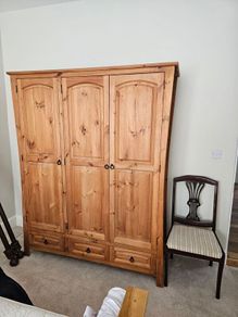 Solid Pine Wardrobe