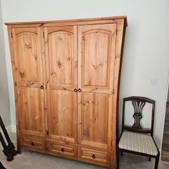 Solid Pine Wardrobe