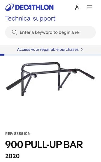 Pull up bar