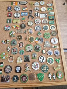 Republican and Glasgow Celtic Badges