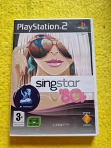 Singstar 80 s PlayStation2 Ps2 games Original