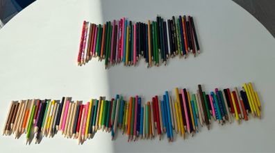 41 Crayons and 140 Colouring Pencils