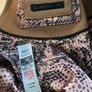 Long camel coloured blazer jacket Image 4