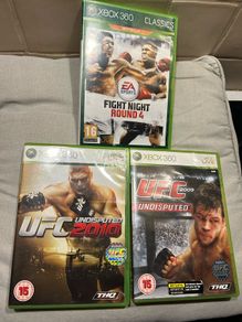 3 Xbox 360 Combat Games FREEPOST