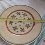 Large vintage Christmas plate by Villeroy and Boch,in festive Memories pattern. Image 3