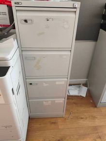 filing cabinet. No key