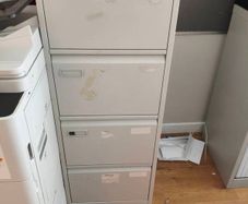 filing cabinet. No key