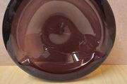 Brown Glass Ashtray