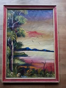 Antique Original Oil Painting