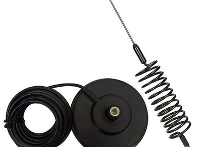 Long Springer Mobile CB Antenna Plus AM-1035 Mag Mount