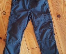 Age 5-6 Navy Cargo Style Trousers