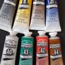Winson & Newton oil paints and pad Image 2