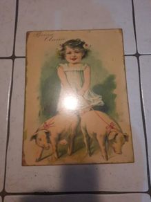 beautiful old fashioned look metal picture