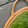Rattan/Bamboo Round Mirror Image 5