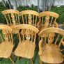 Wooden Table   6 chairs Image 2