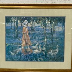 The Goose Girl, By William Leech