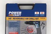 3/8" reversible air drill kit by power craft