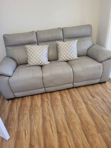3 piece leather sofa