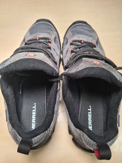 mens MERRELL MOAB 3 GTX gore-tex walking hiking shoes trainers vibram soles Size UK 10 Eu 44.5
