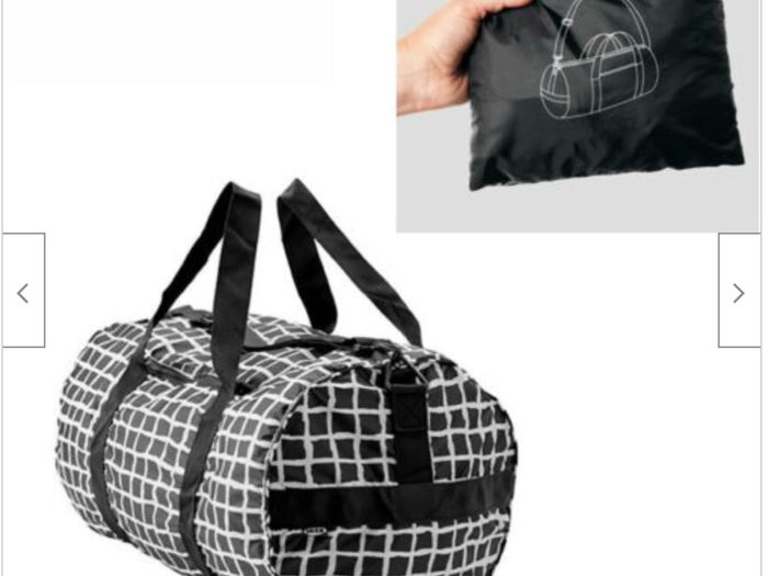 New IKEA Sports Bag (Packable Duffle bag)