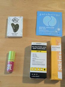 Selection of beauty products for sale