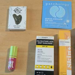 Selection of beauty products for sale