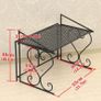 Stable metal microwave shelf, for kitchen organisation Image 3