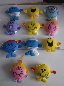 McDonalds Mr Men/Little Miss Soft ToysX11