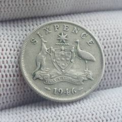 Australian silver 6d