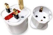 EU to UK Plug Adapter