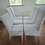 Dining chairs + covers Image 2