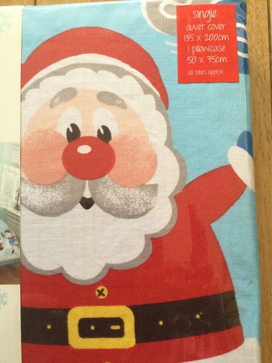Childrens festive Duvet Set Brand New