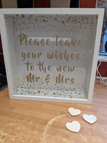 wedding message box