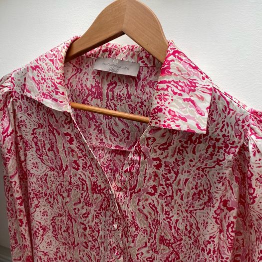Paul Costelloe Satin Blouse