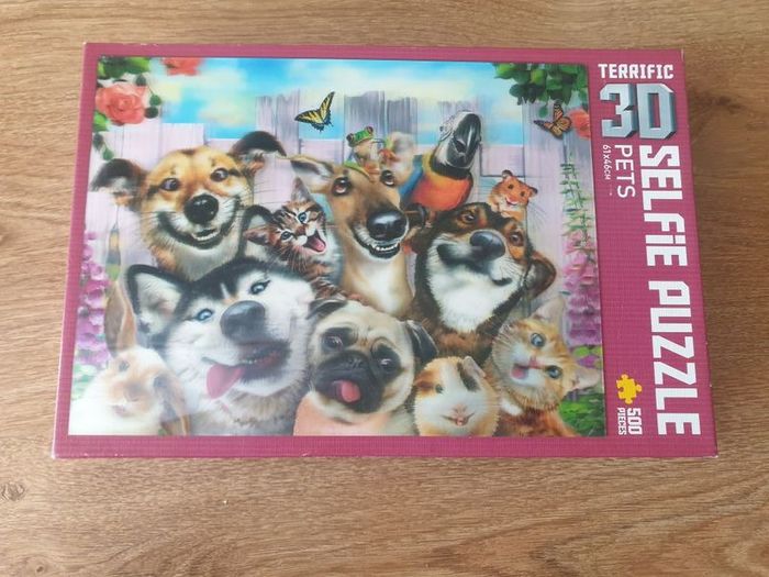 3D Puzzle "Self Pets", 500 elements