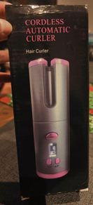 Cordless hair curler rechargeable