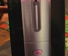 Cordless hair curler rechargeable