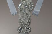 Bridal Crystal and Pearl Sash