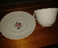 Spode cupset, Palissy Bowls, Sutherland fine China Cup set