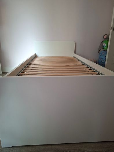Single slakt Bed with underbed and storage