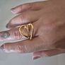 Pandora Gold Plated Ring Image 4