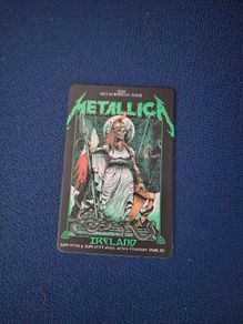 Metallica Dublin Fancard
