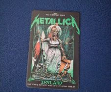 Metallica Dublin Fancard