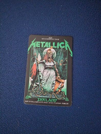 Metallica Dublin Fancard